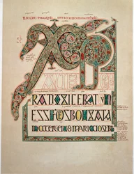 Vangelo secondo San Matteo, pagina del secondo Incipit
