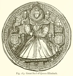 Grande sigillo della regina Elisabetta