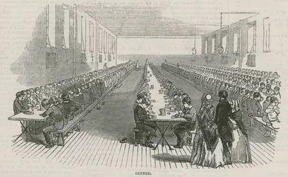 Le scuole del Royal Hospital di Greenwich; Cena