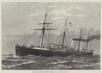 HMS Hecla, piroscafo mercantile acquistato e attrezzato per la Royal Navy