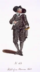 Abito di un Oliveriano, 1650