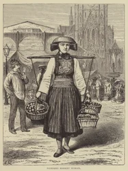 Donna del Mercato di Amburgo (incisione)