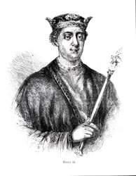 Enrico II (1133-89) (incisione)