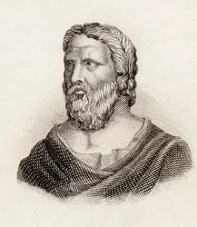 Eraclito di Efeso, da «Crabbes Historical Dictionary», pubblicato nel 1825
