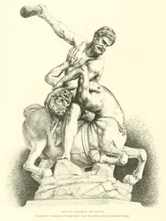 Ercole che sconfigge il centauro