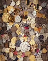 Medaglie storiche, monete e distintivi, 1600-1900