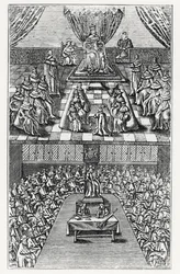 Palazzo del Parlamento nel 1640