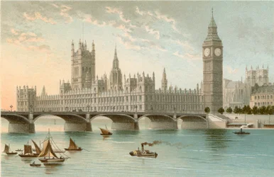 Case del Parlamento e Ponte di Westminster