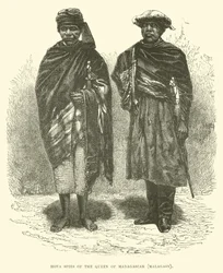 Spie Hova della Regina del Madagascar, Malgasci