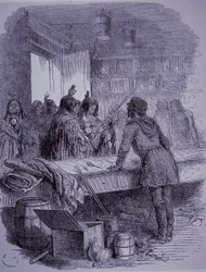 Posto di scambio della Compagnia della Baia di Hudson nel 1845