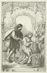Illustrazione per Il progresso del pellegrino di John Bunyan