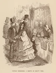 Illustrazione per Vanity Fair di Thackeray