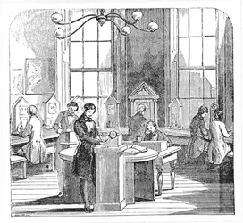 Sala degli strumenti presso l