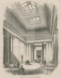 Interno della Hall of Commerce