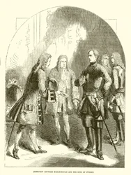 Incontro tra Marlborough e il Re di Svezia