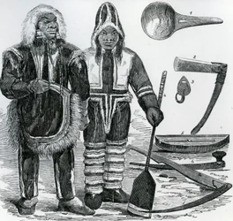 Coppia Inuit (incisione)