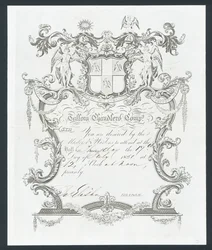Invito al ballo della Tallow Chandlers Company, Londra