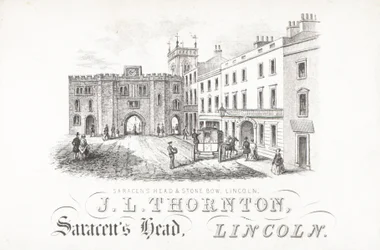 J L Thornton, Saracens Head e Stone, Lincoln