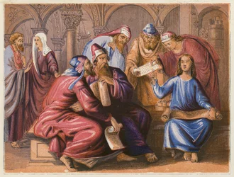 Gesù con i dottori