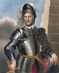 John Baliol (m.1269), dopo un dipinto nella Bodleian Gallery