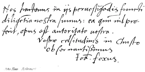 John Foxe, (Riformatore)