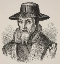 John Foxe, illustrazione da The Church of England: A History for the People di H.D.M. Spence-Jones