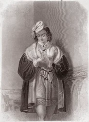 Giulia (I due gentiluomini di Verona) - Galleria delle donne di Shakespeare, collezione di quarantacinque ritratti seri degli artisti londinesi del primo Ottocento, arricchita da note critiche e letterarie circa 1838