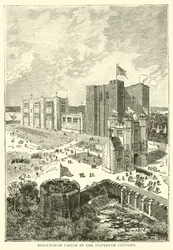 Castello di Kenilworth nel XVI secolo