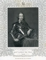 Re Carlo I, inciso da H. Robinson dopo Van Dyck, XIX secolo