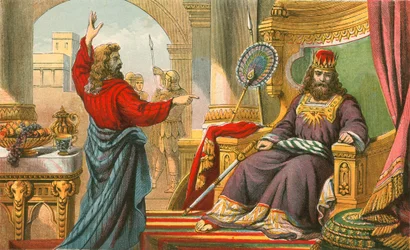 Re Davide rimproverato da Nathan