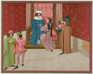 Re Edoardo IV e Riccardo duca di Gloucester