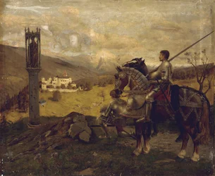 Cavalieri davanti a un