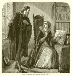 Lady Jane Grey e Roger Ascham, 1553