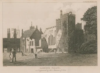 Palazzo di Lambeth come appariva nell