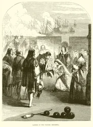 Sbarco della principessa Enrichetta