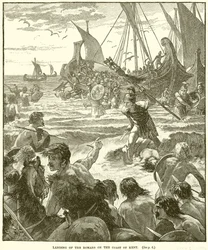 Sbarco dei Romani sulla costa del Kent