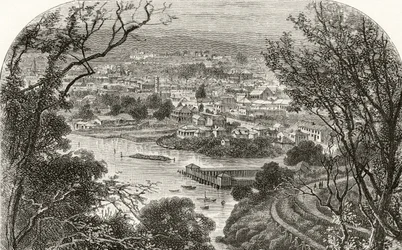 Launceston, Tasmania, c.1880, da 