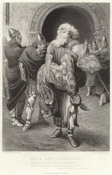 Lear e Cordelia, Re Lear, Atto V, Scena III