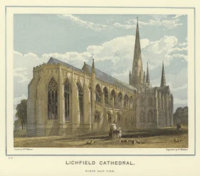 Cattedrale di Lichfield, vista nord-est