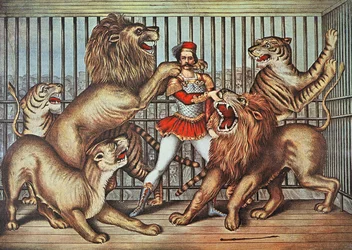 Domatore di leoni, c.1880