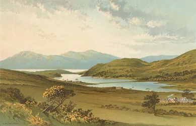 Loch Fad, Bute - Arran in lontananza