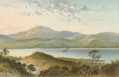 Loch Ness, sopra la cascata di Foyers