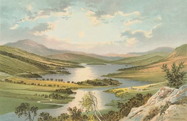 Loch Tummel - La Vista della Regina