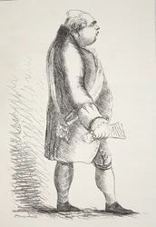 Lord North, facsimile di una vecchia stampa