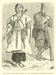 Lour e Baktyaree, tipi delle tribù nomadi della Persia