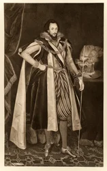 Ludovic Stuart, Secondo Duca di Lennox, da James I e VI, stampato da Manzi Joyant & Co. Parigi, 1904