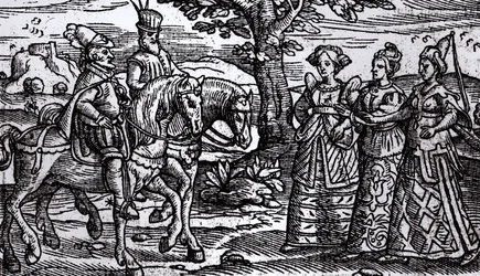 Macbeth, Banquo e le Tre Streghe, La Storia della Scozia, 1577