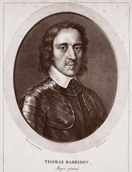 Maggior Generale Thomas Harrison, attribuito a N.H. Jacob, inciso da de Langlume