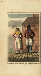 Uomo e donna della Frisia, Olanda