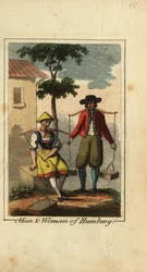 Uomo e donna di Amburgo, Germania